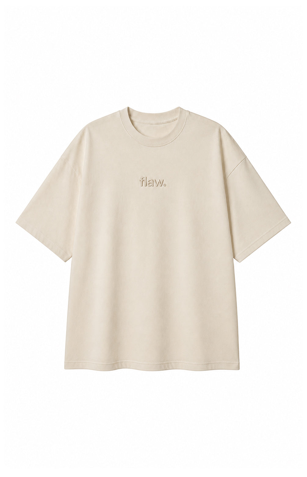 Polera Flaw Core Bordado