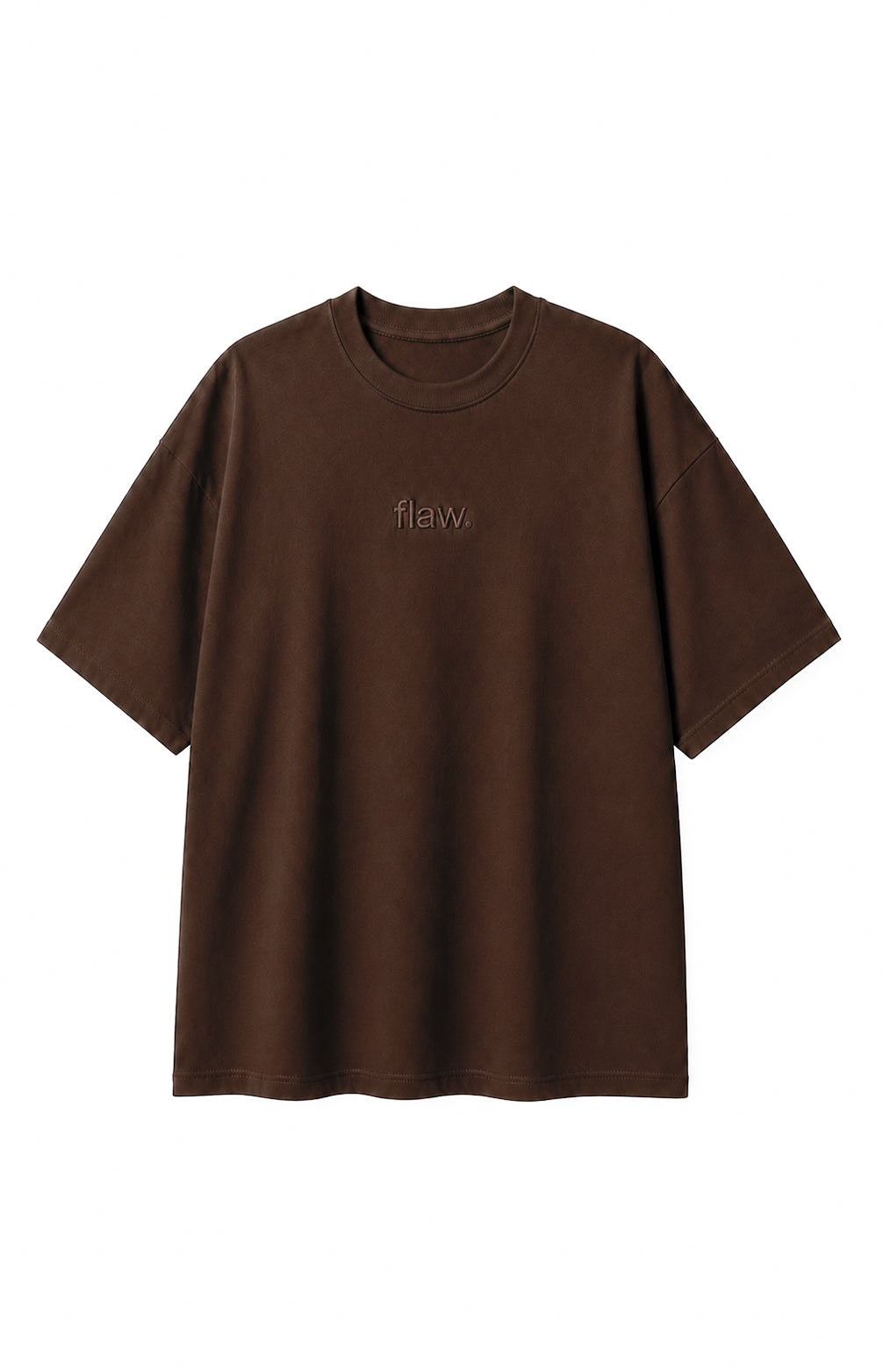 Polera Flaw Core Bordado