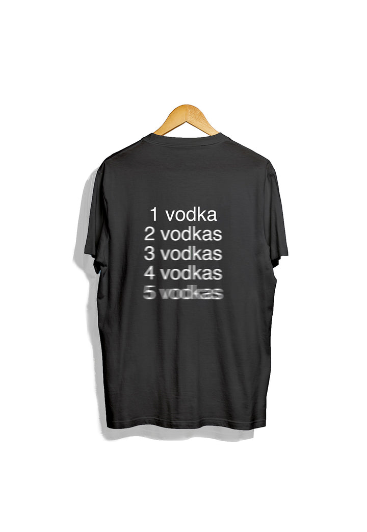 Polera Talk to the Back Vodka