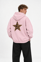 Polerón Essential Stargirl Flaw - Rosa - hombre en estudio - espalda