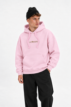 Polerón Essential Stargirl Flaw - Rosa - hombre en estudio - frente